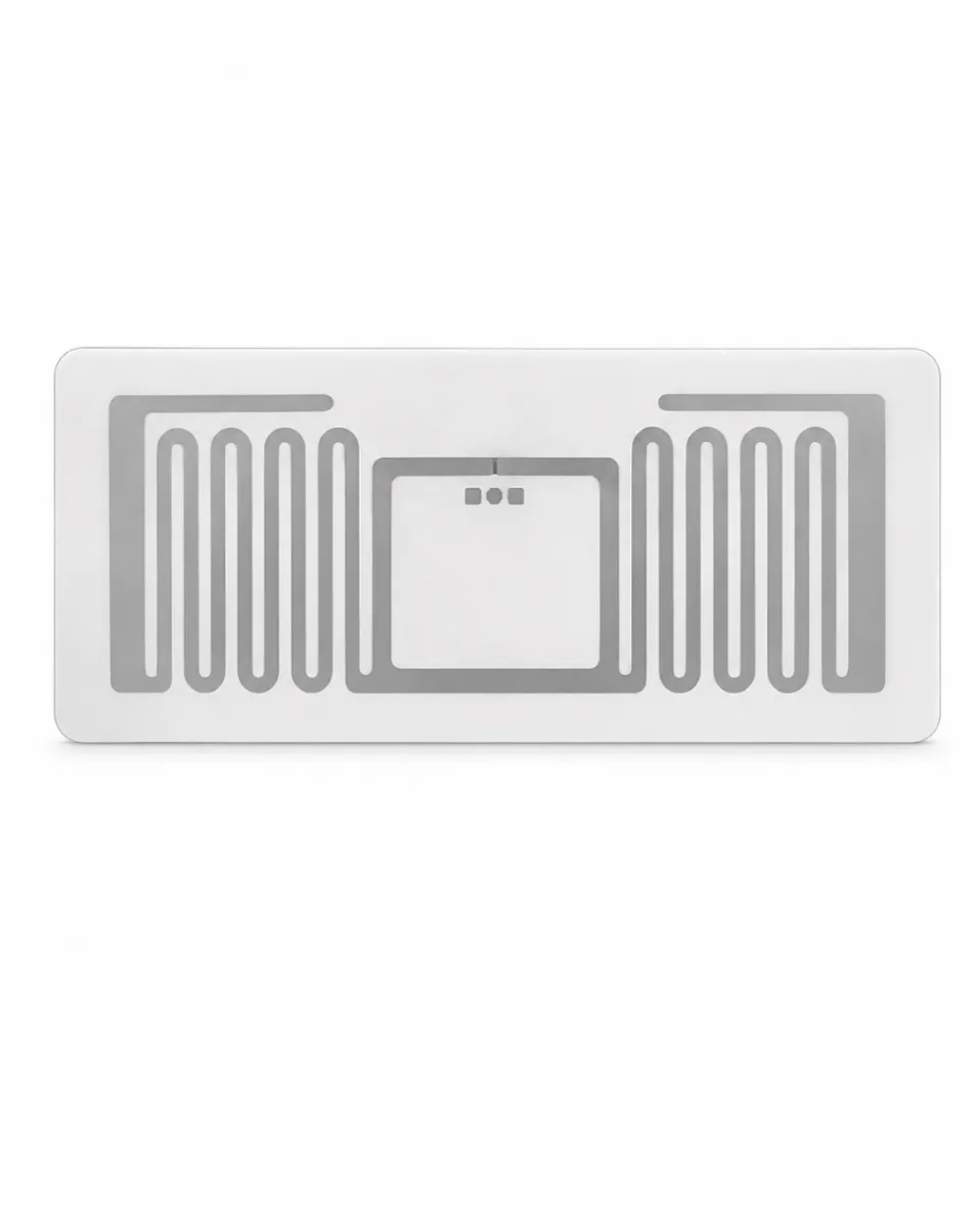 Adhesive UHF RFID label